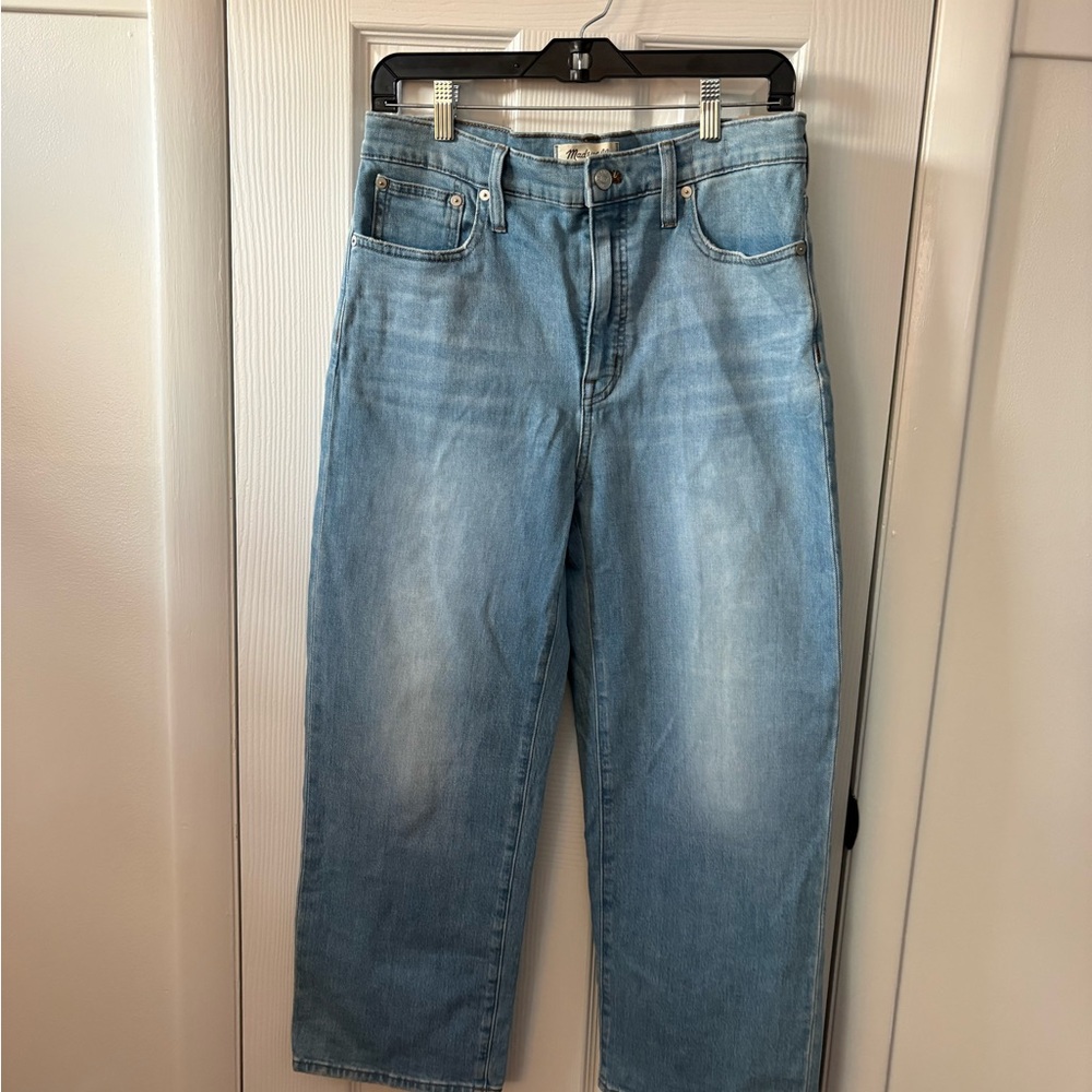 Madewell NWT Slim Wide Leg Crop 29
